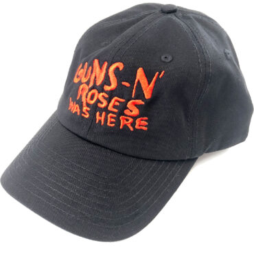 Guns N Roses Baseball Cap: Was Here (Ex-Tour)