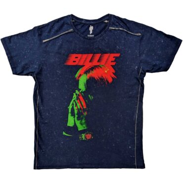 Billie Eilish T-Shirt: Hands Face (Wash Collection)