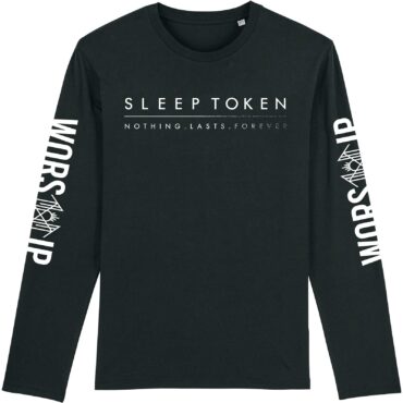 Sleep Token Long Sleeve T-Shirt: Worship (Sleeve Print)