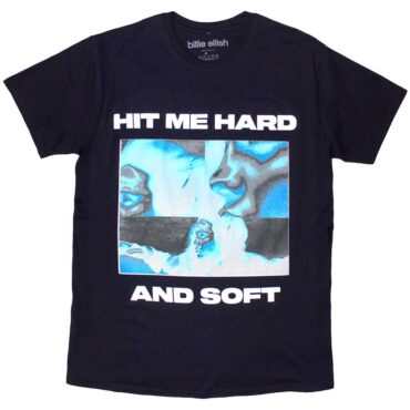 Billie Eilish  T-Shirt: Hit Me Hard And Soft Negative